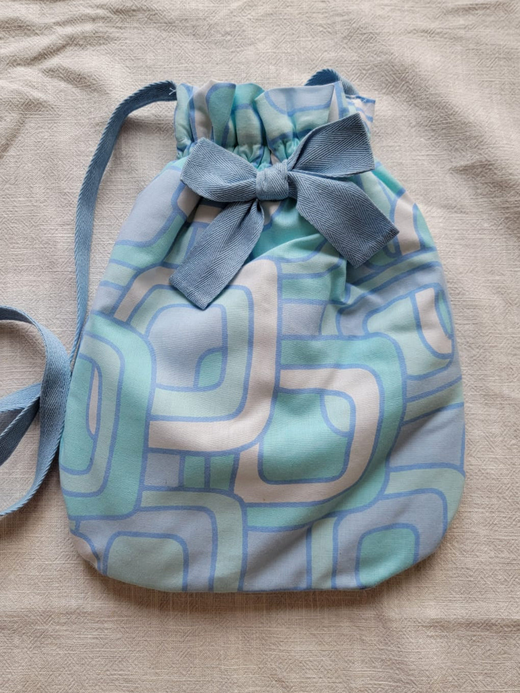 Bourse en coton upcyclé 70