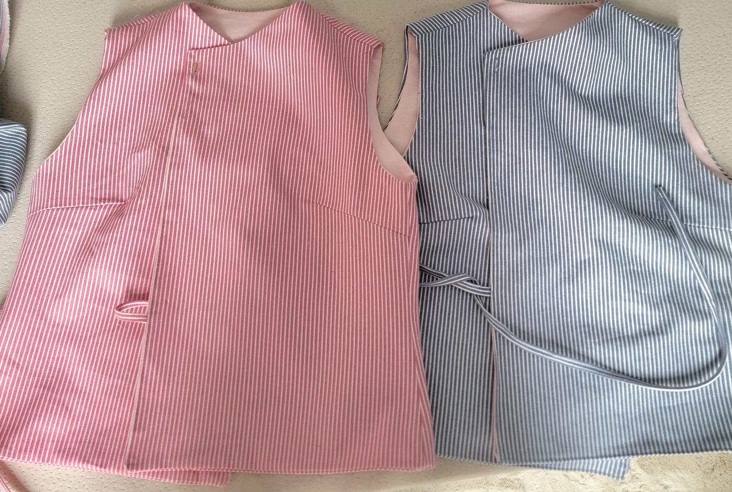 Haut rayé doublé oshkosh bleu