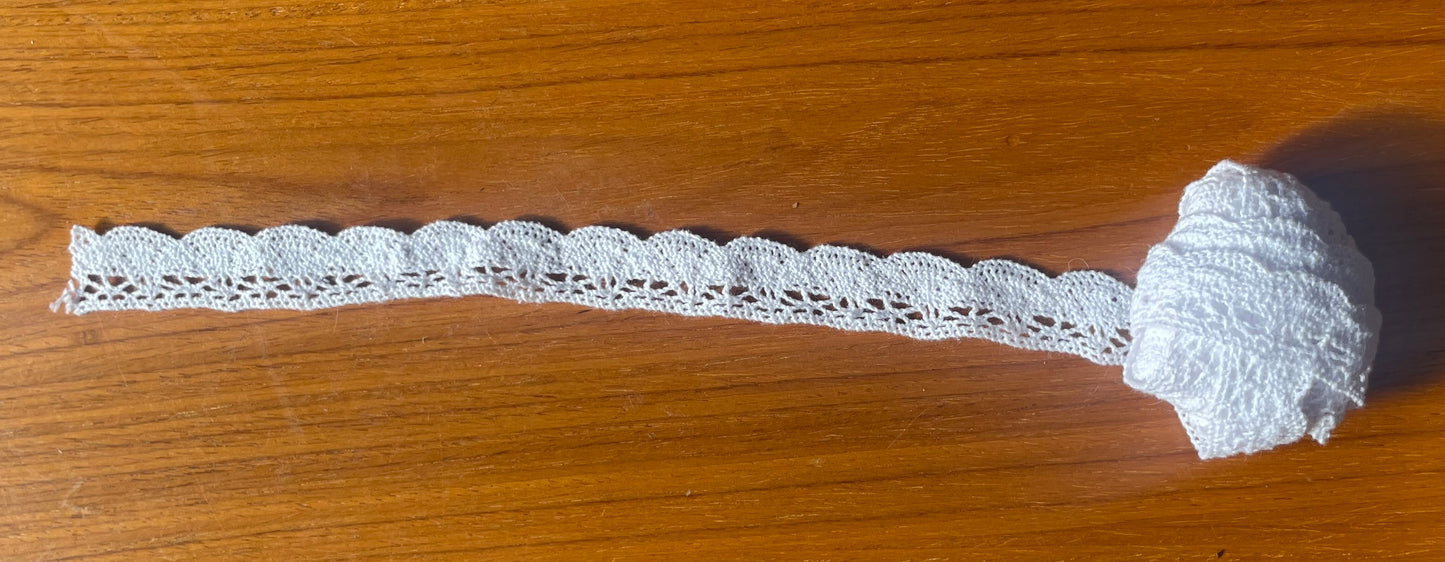 Dentelle blanche - bas