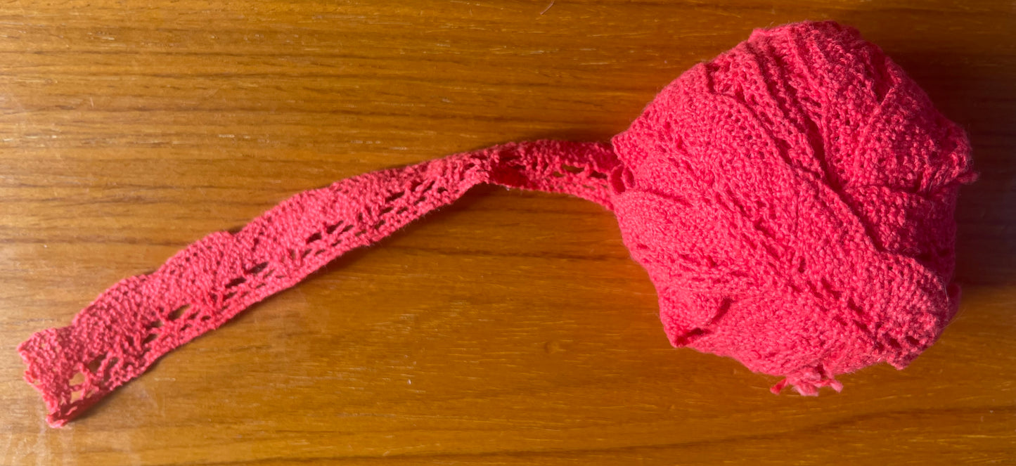 Dentelle corail foncé - bas