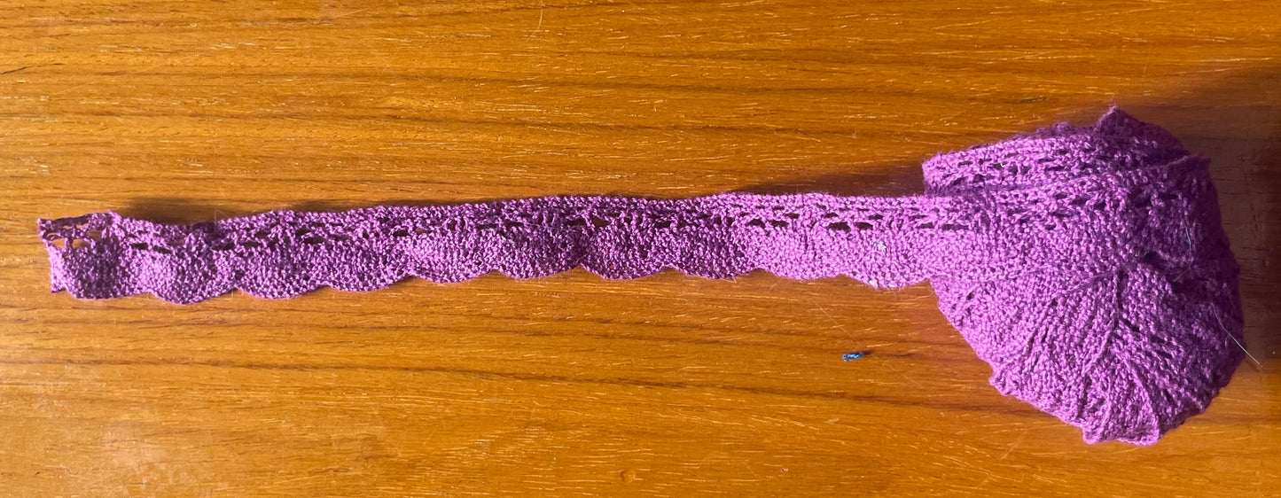 Dentelle violine - bas