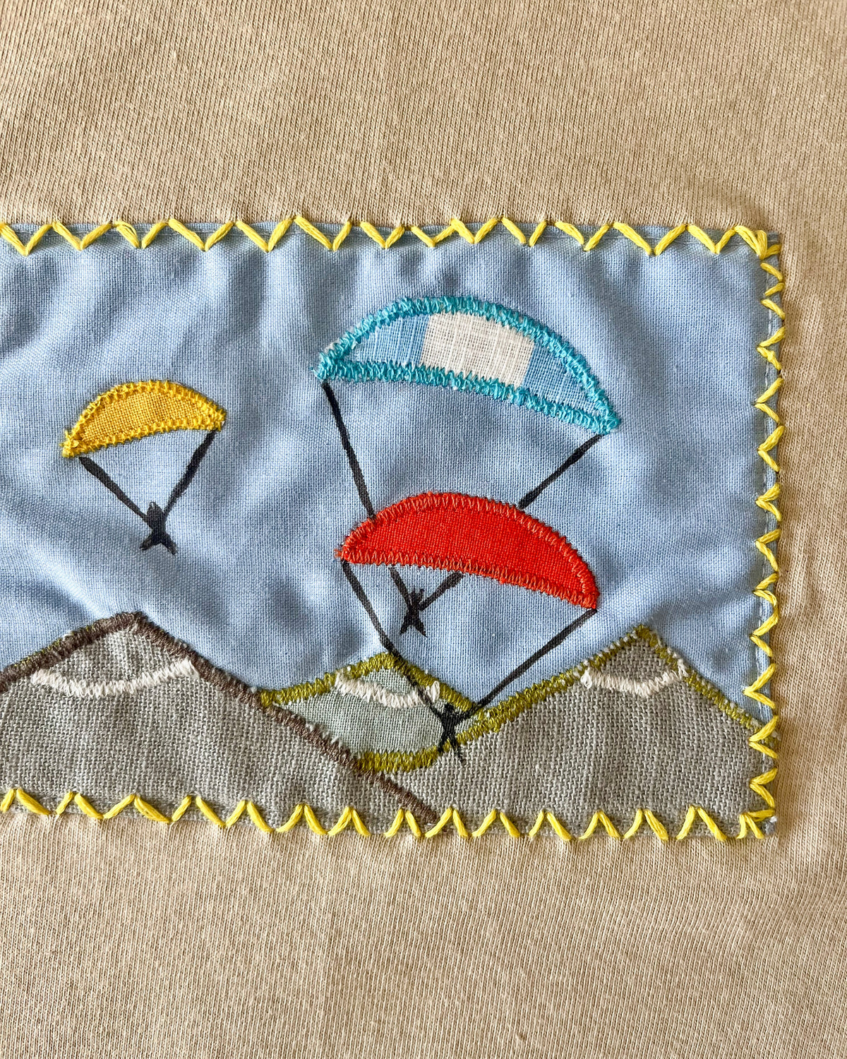 T-shirt Parapentes Motif artisanal