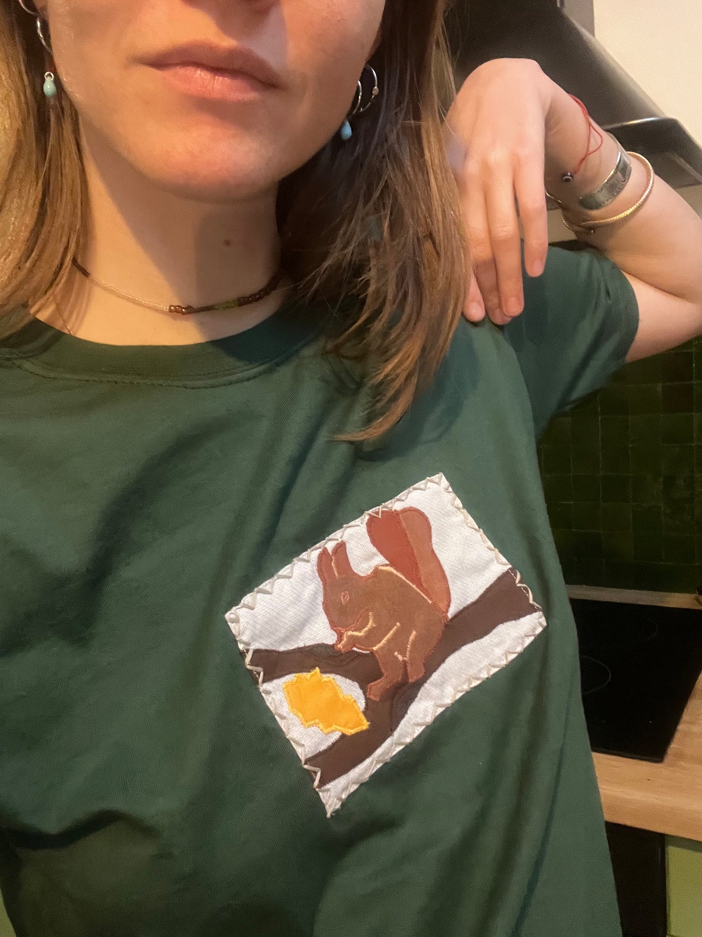 T-shirt Ecureuil capsule automne