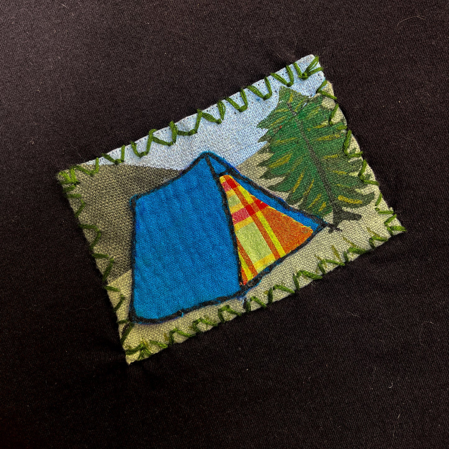 T-shirt Tente capsule été