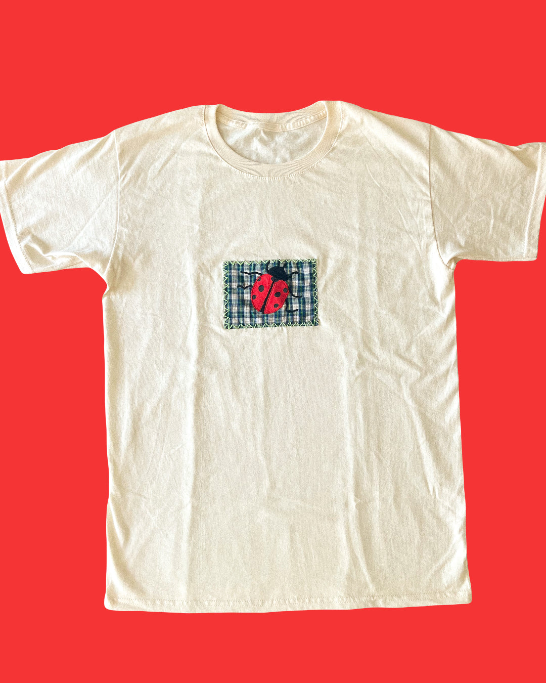 T-shirt Coccinelle Motif artisanal