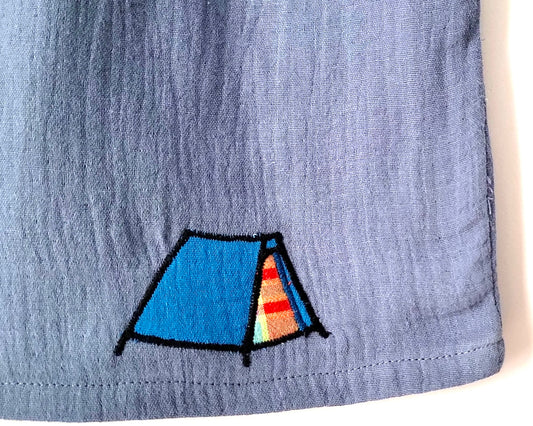 Mini-motif Tente - personnalisation artisanale