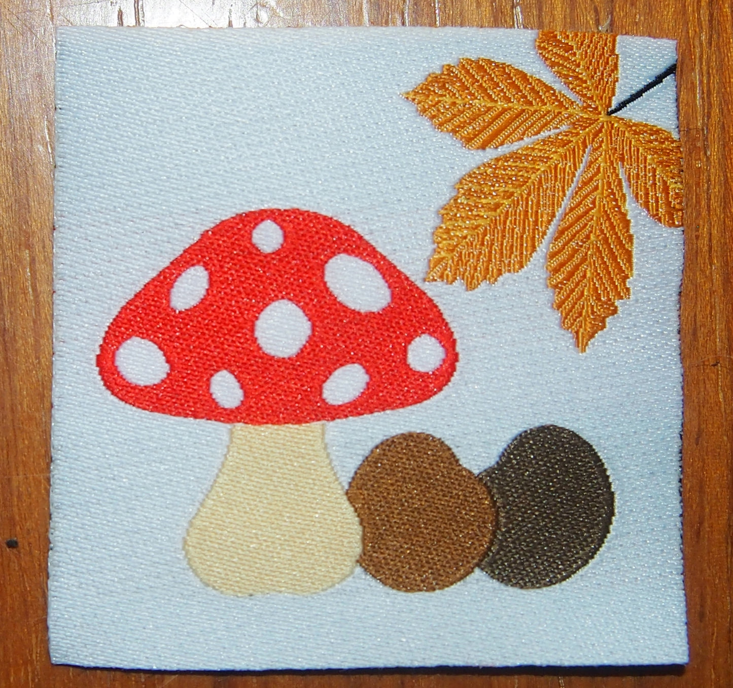 Etiquette brodée tout motif : ajout direct commande