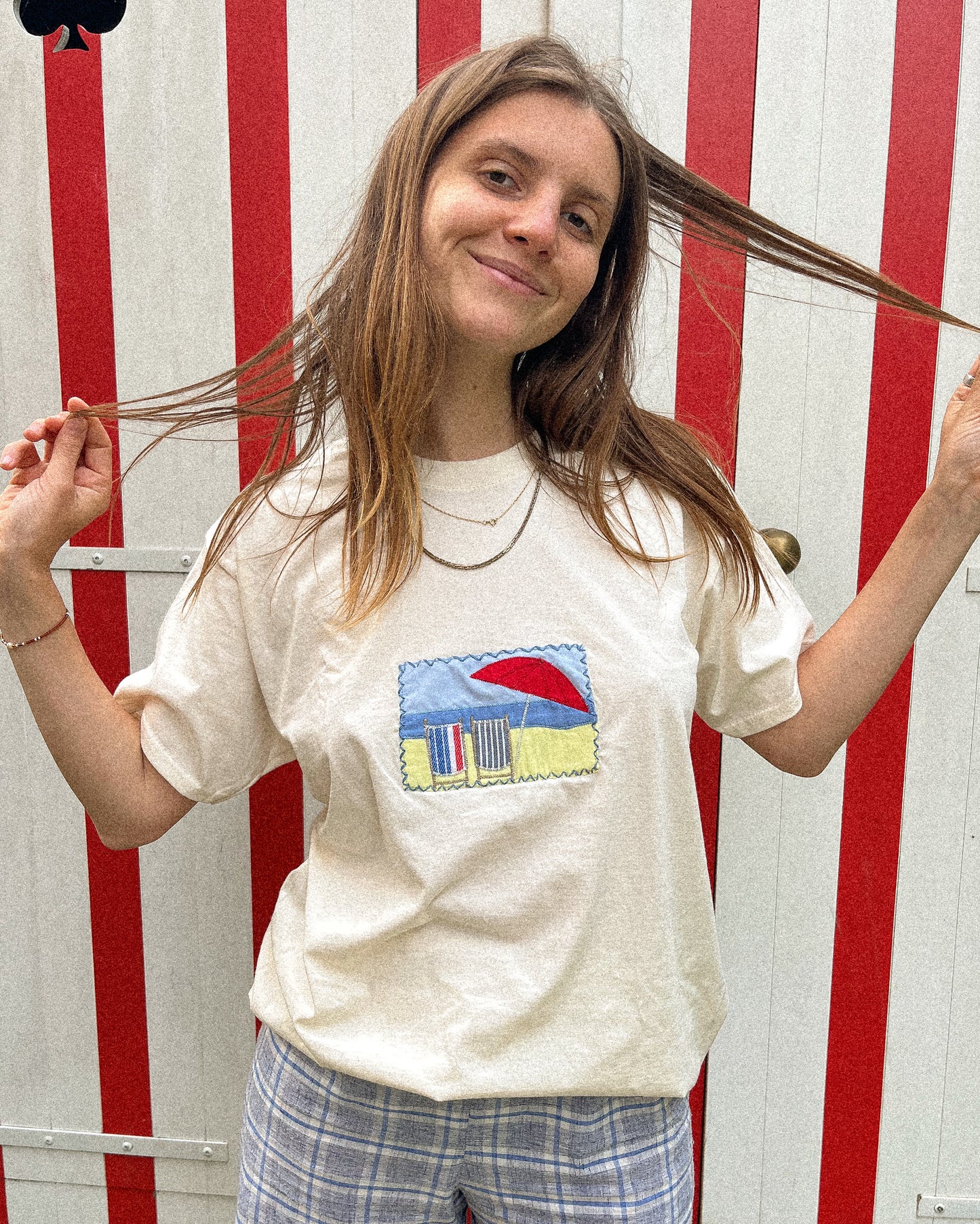 T-shirt Transats Motif artisanal
