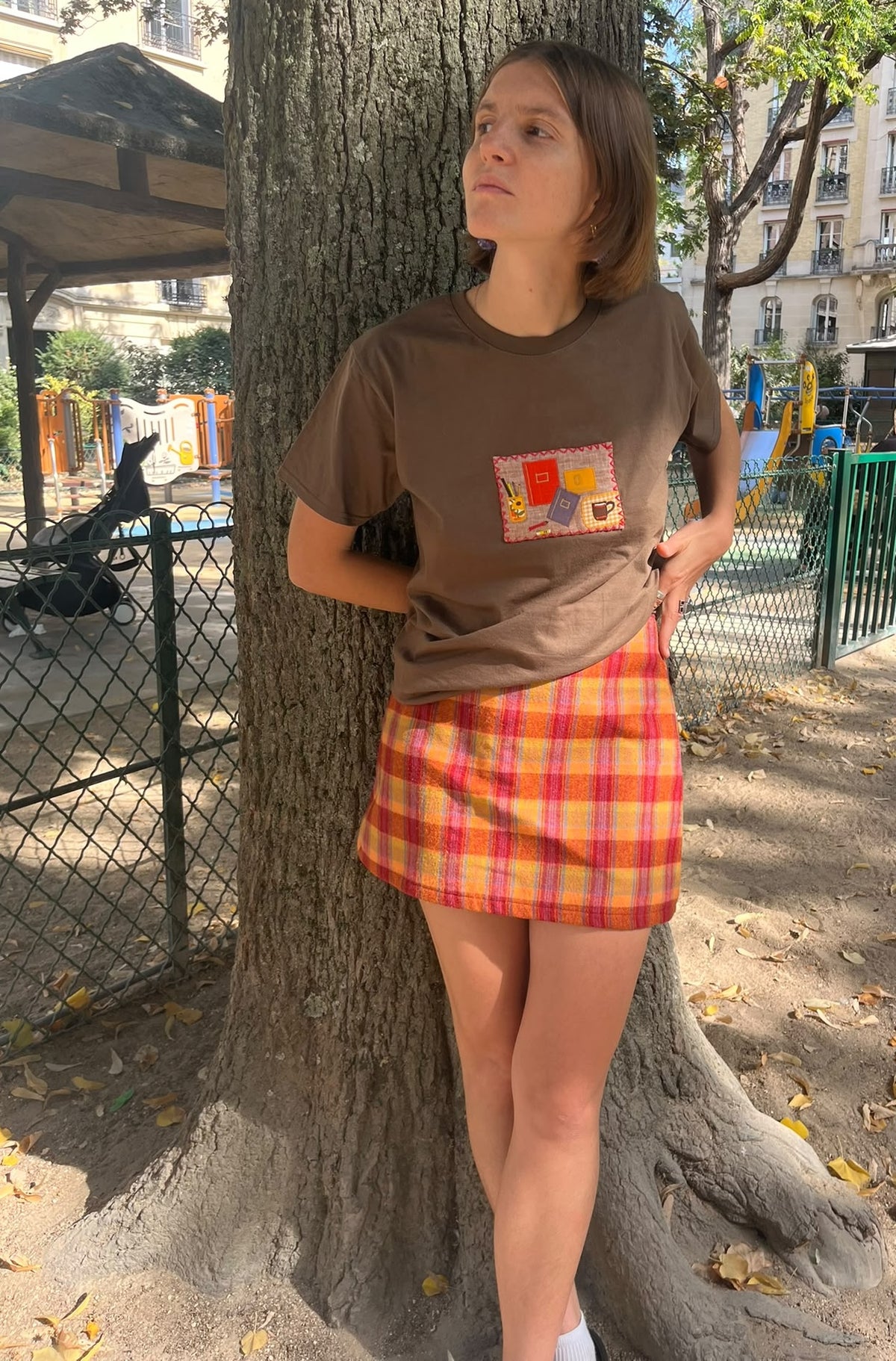 T-shirt Cahiers de rentrée Motif artisanal