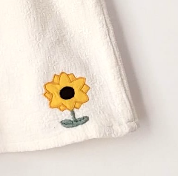 Mini-motif Tournesol - personnalisation artisanale