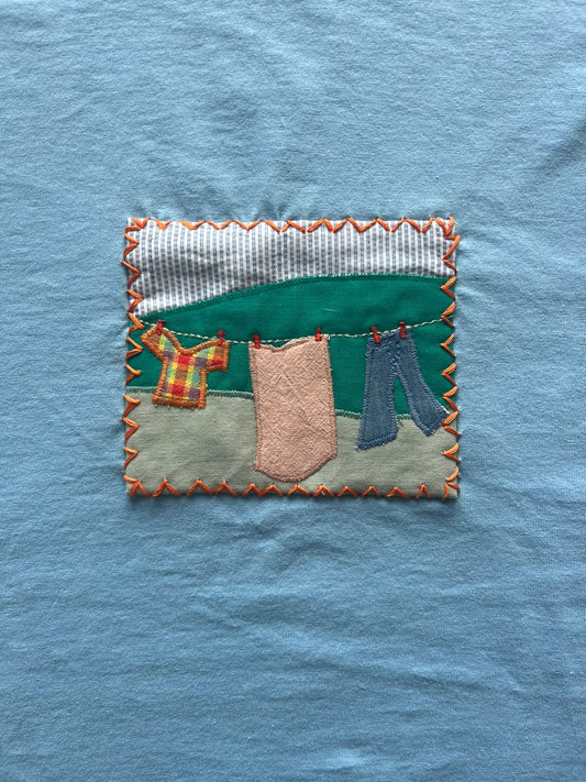T-shirt Linge à sécher