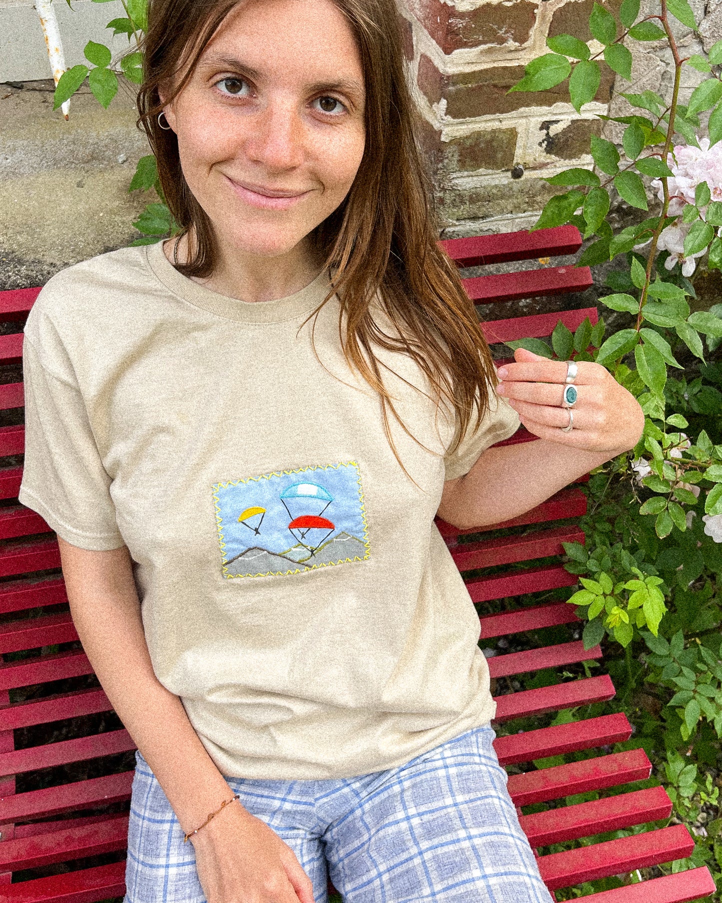 T-shirt Parapentes Motif artisanal