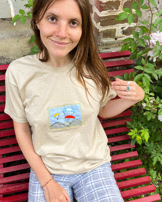 T-shirt Parapentes Motif artisanal