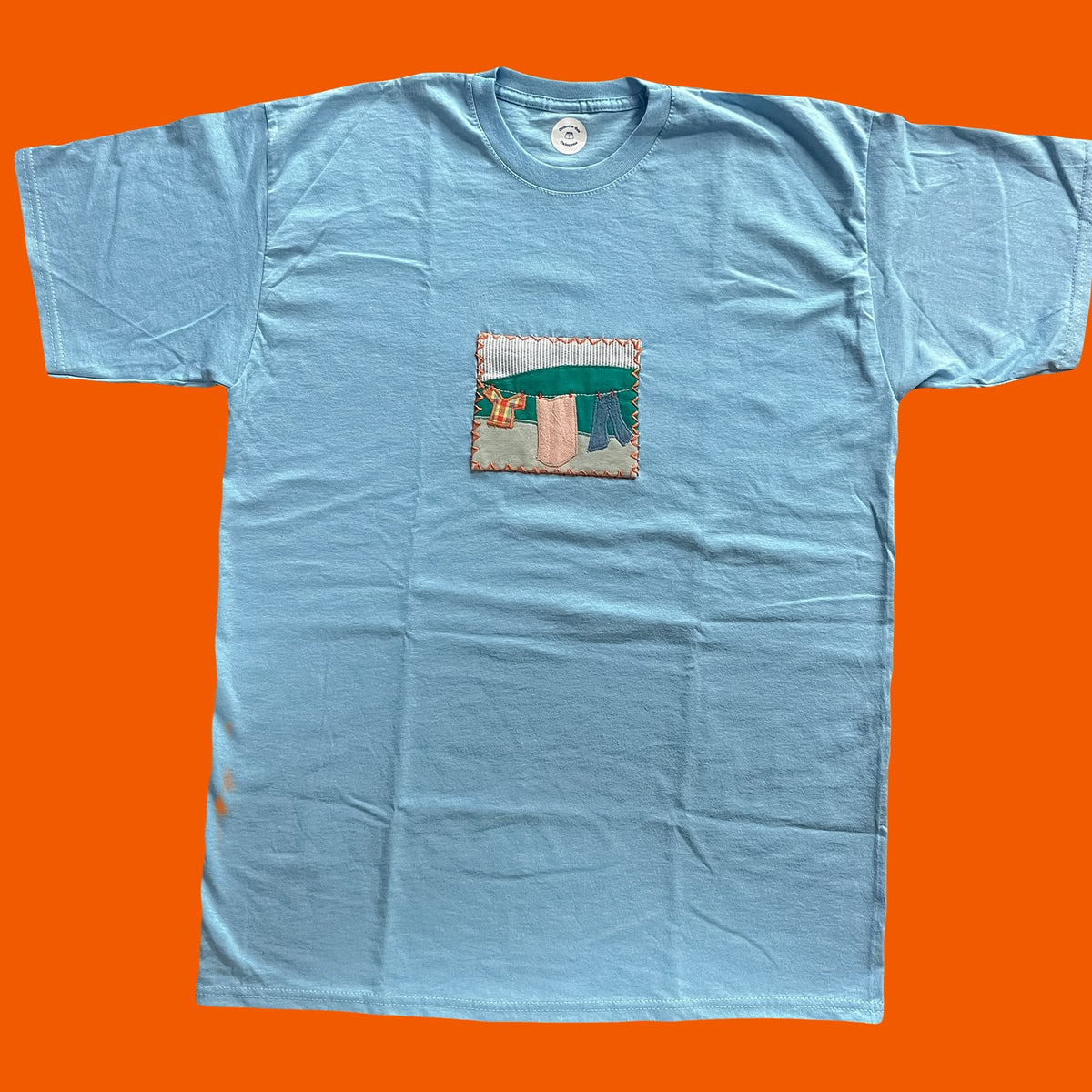 T-shirt Linge à sécher Motif artisanal